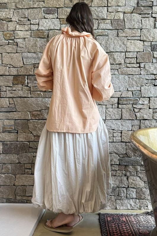 Paloma Poet Blouse Soft Apricot